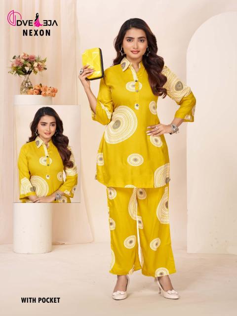 Dveeja nexon co ord set for women wholesale